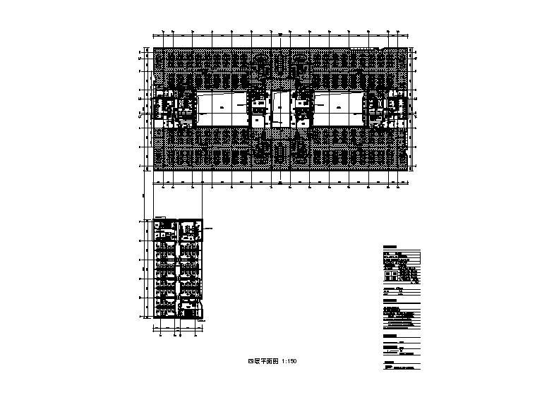 [安徽]五层知名金融中心框架结构办公楼建筑施工图施工图下载【ID:149958104】