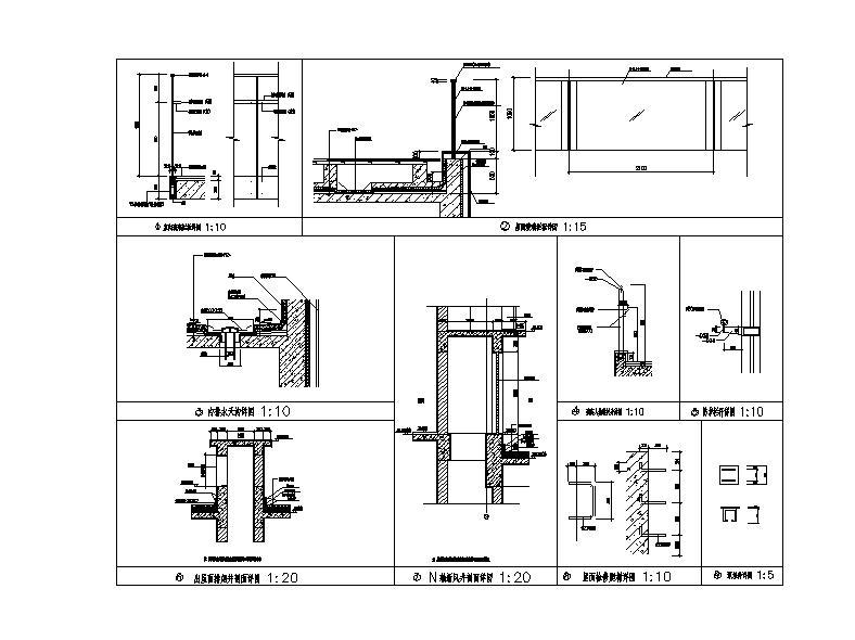 [安徽]五层知名金融中心框架结构办公楼建筑施工图施工图下载【ID:149958104】