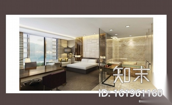 [江苏]无锡某豪华全球连锁酒店标准双床深化施工图（含意...cad施工图下载【ID:161961160】