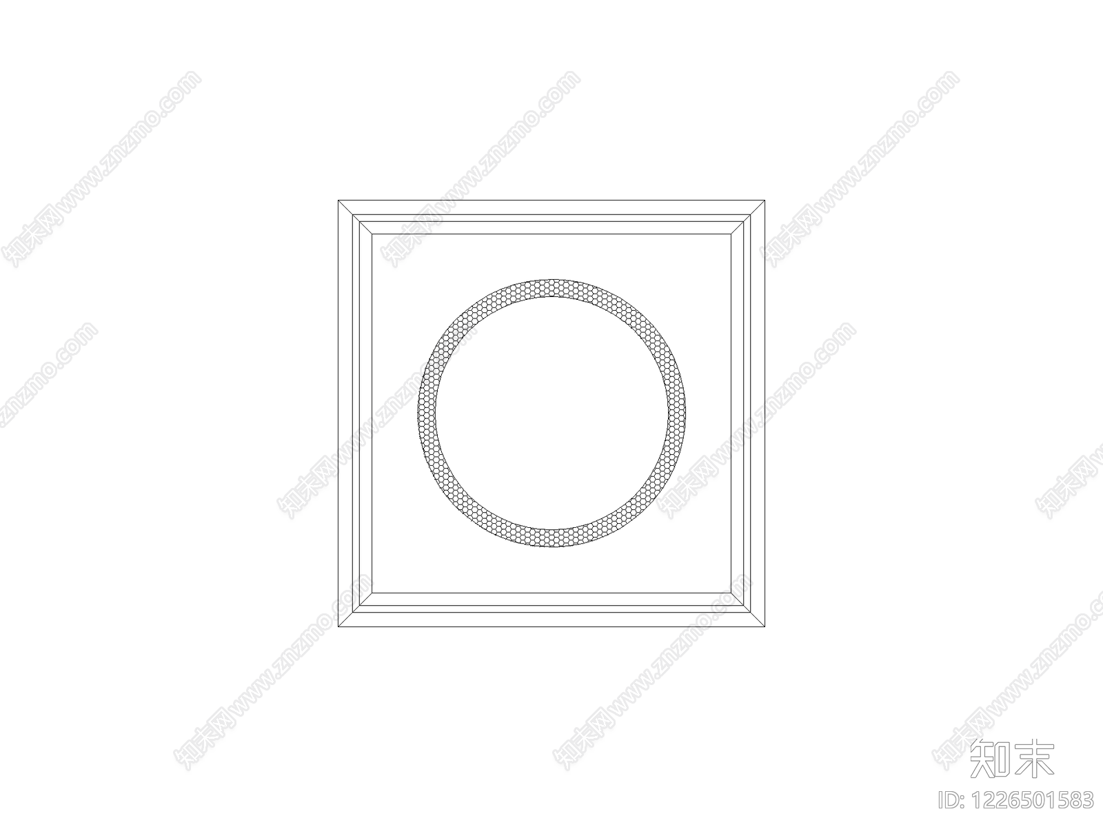 装饰线条CAD图纸