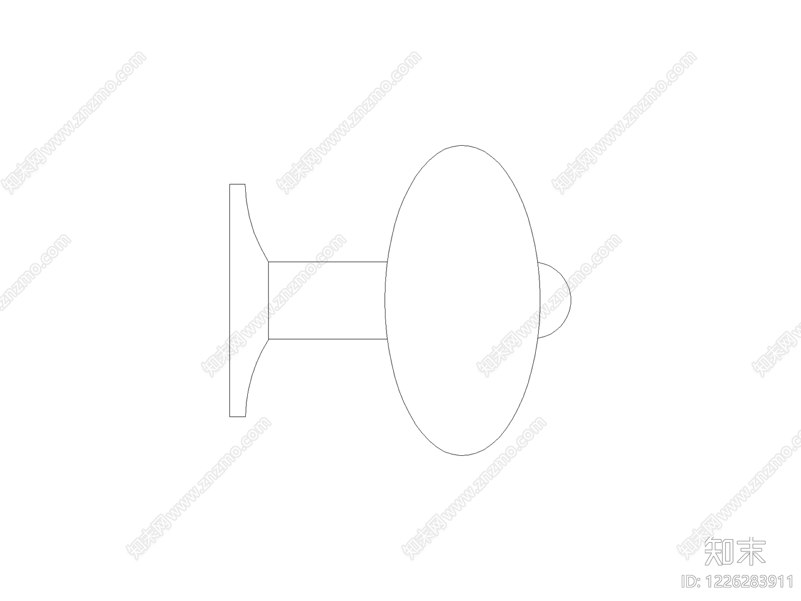 现代五金管件CAD图纸