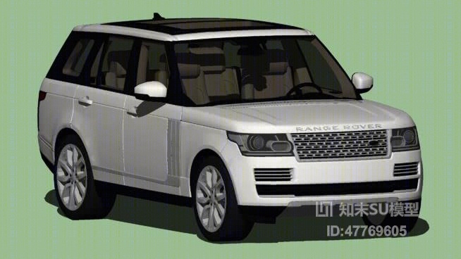 汽车SU模型下载【ID:47769605】