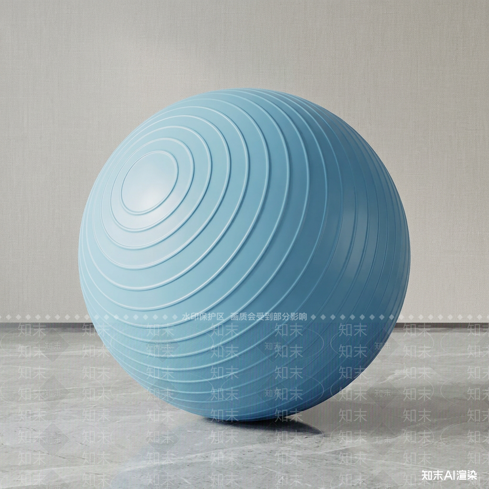 大型健身球健身器材3D模型下载【ID:1227422996】