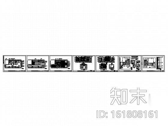 [北京]国际欧式量贩式KTV包厢室内装修图cad施工图下载【ID:161808161】