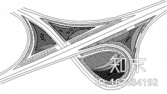 某互通式立交绿化景观设计方案施工图下载【ID:167484192】