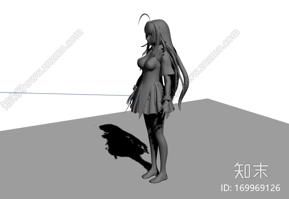 恶魔高校dxd动漫美女模型CG模型下载【ID:169969126】