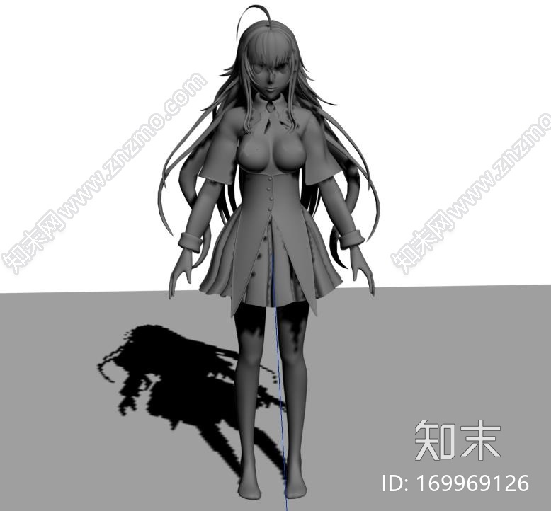 恶魔高校dxd动漫美女模型CG模型下载【ID:169969126】