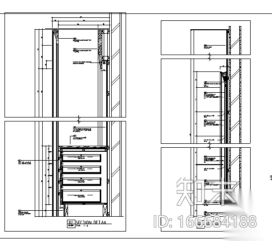 某法式餐厅及雪茄吧室内设计施工图（含方案、效果图）cad施工图下载【ID:166684188】