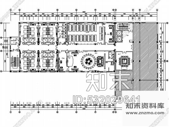 施工图吉林市级税务行政单位现代酒店装修施工图cad施工图下载【ID:532029641】