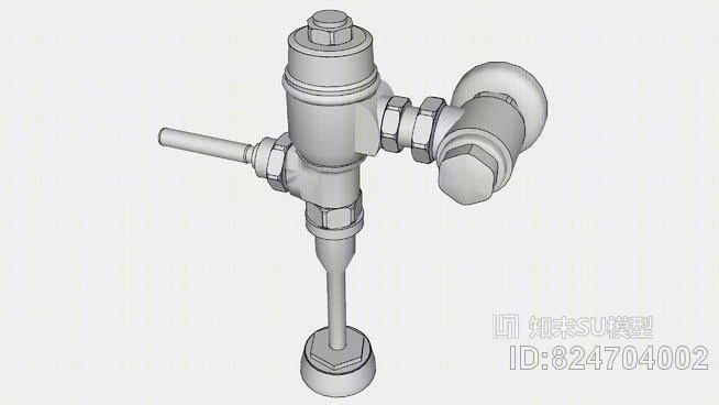 海军FlushometerSU模型下载【ID:824704002】