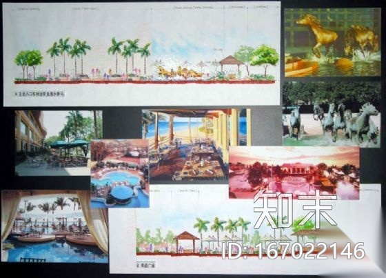 花园酒店环境概念设计方案cad施工图下载【ID:167022146】