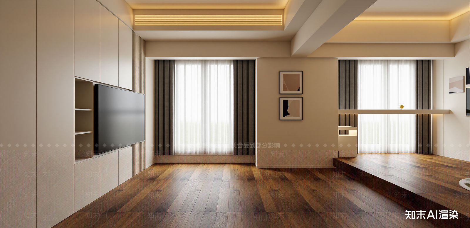 现代家居卧室SU模型下载【ID:1215973124】