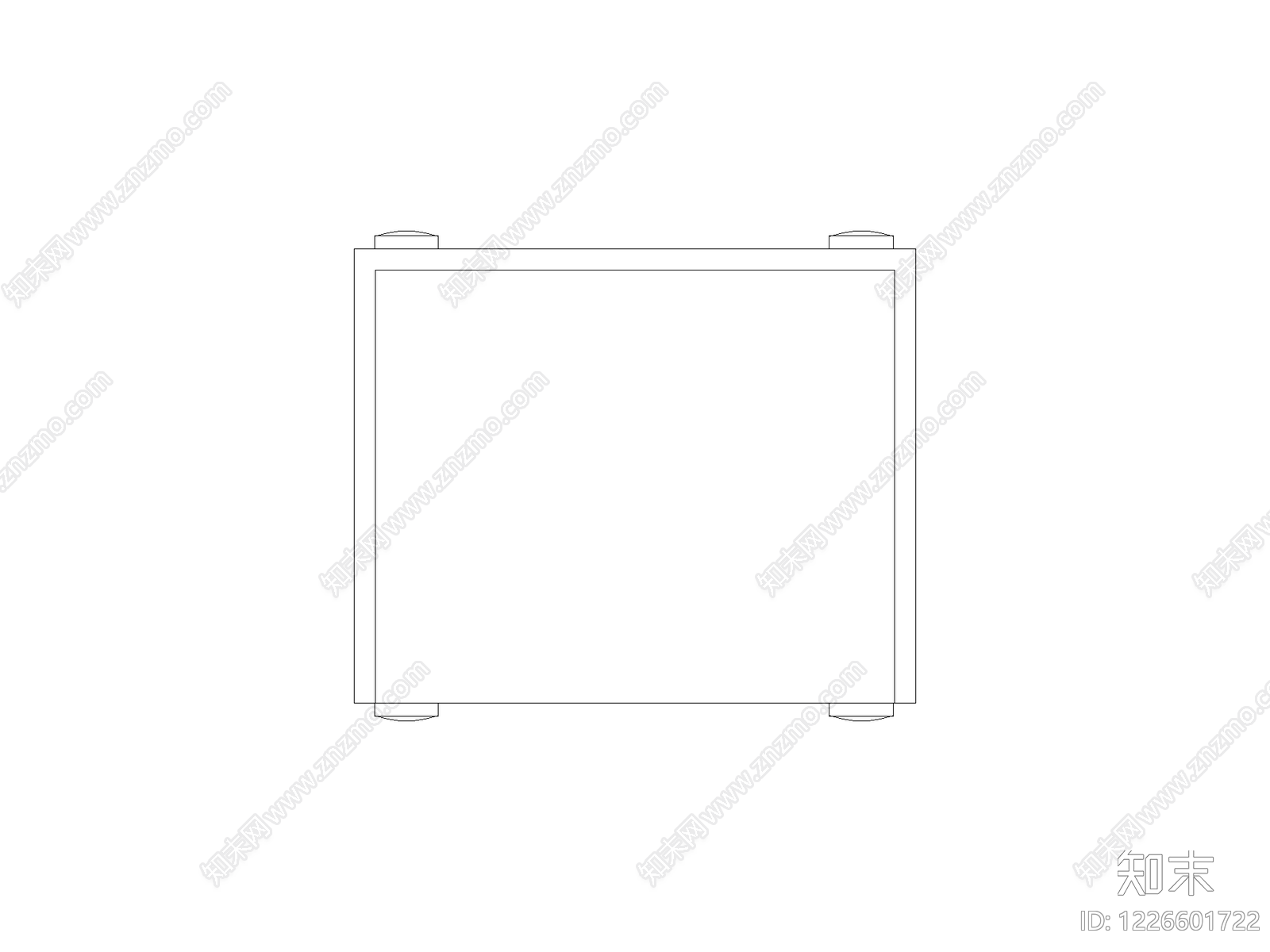 桌子cad施工图下载【ID:1226601722】