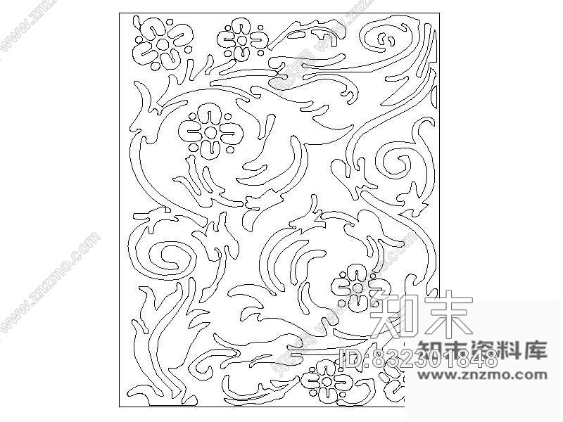 图块/节点26种密度板雕花图块施工图下载【ID:832301848】