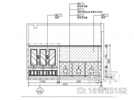 [江苏]西班牙特色田园木质售楼处室内施工图cad施工图下载【ID:161725162】