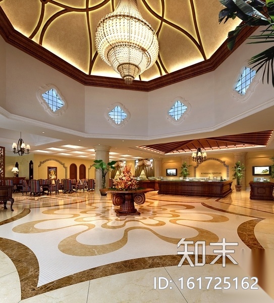[江苏]西班牙特色田园木质售楼处室内施工图cad施工图下载【ID:161725162】