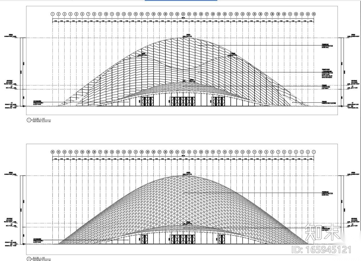 世博会阿联酋馆建筑方案设计（文本+121页）cad施工图下载【ID:165945121】