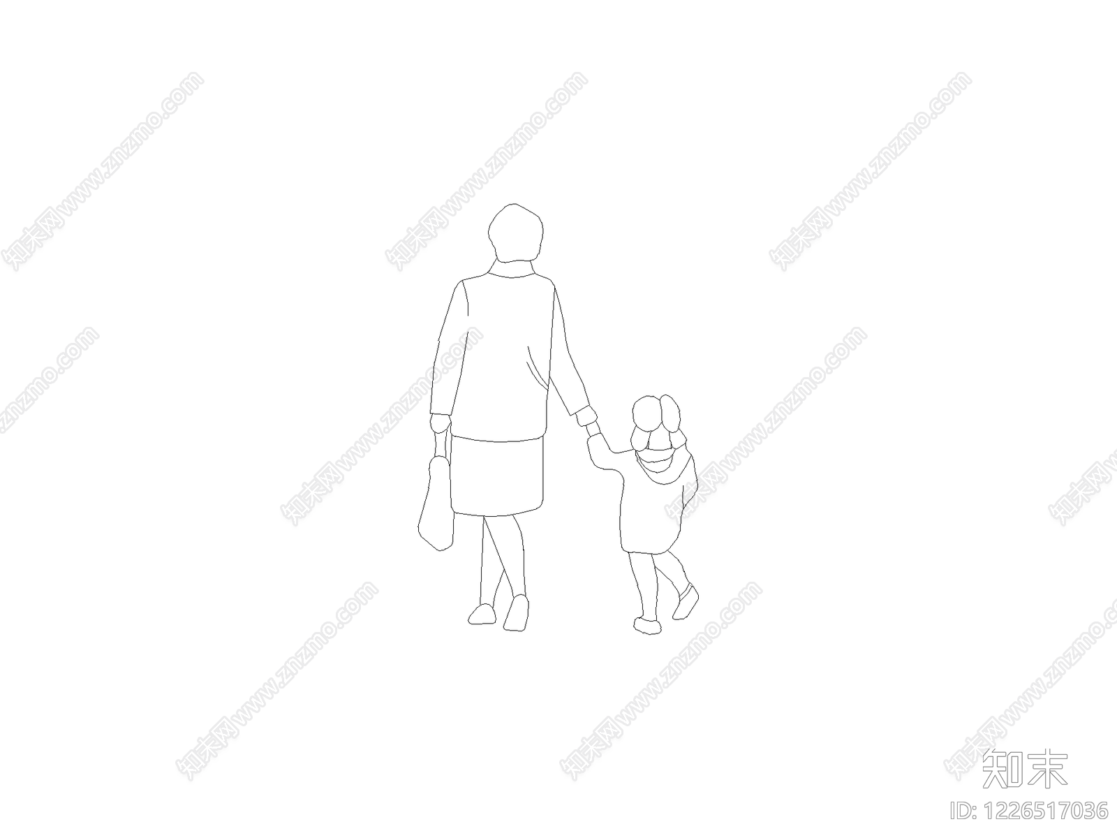 人物CAD图纸