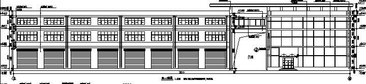 经济技术开发区建设公司综合楼cad施工图下载【ID:151480194】