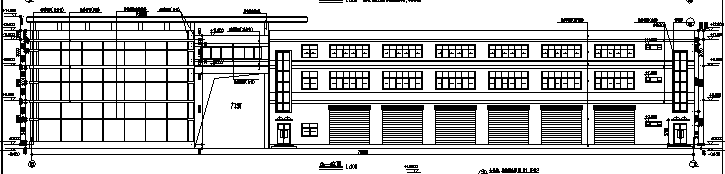 经济技术开发区建设公司综合楼cad施工图下载【ID:151480194】