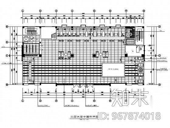 [广东]某精细化工园办公楼局部室内装修图cad施工图下载【ID:967874018】