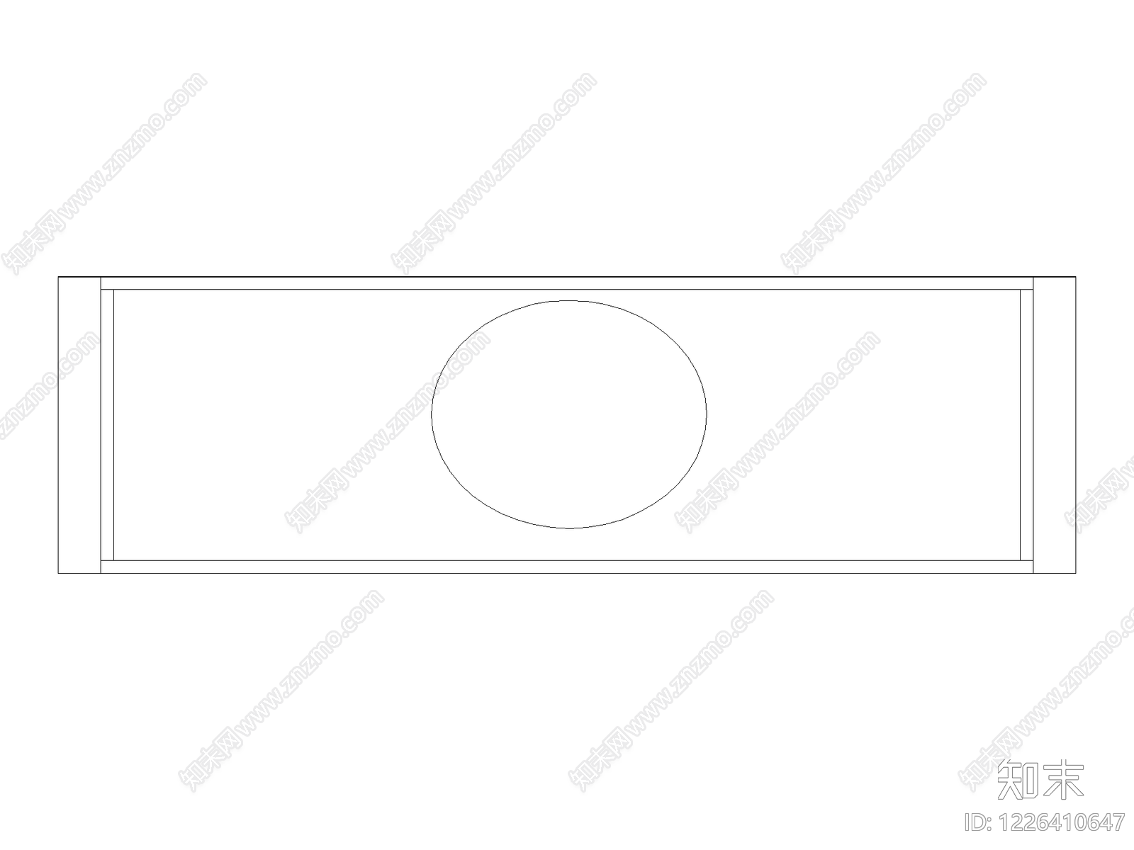 现代柜子CAD图纸