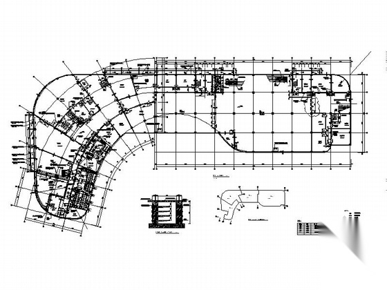 [内蒙古]20米现代风格市级医院门诊大楼建筑设计施工图cad施工图下载【ID:165609109】