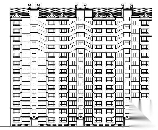 某十三层住宅楼建筑结构施工图施工图下载【ID:149805158】