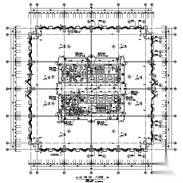 [江苏]高层商业建筑施工图(通过报规、审图办版全套施...施工图下载【ID:166204155】