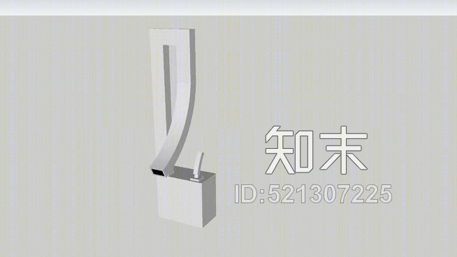 现代浴室龙头SU模型下载【ID:521307225】