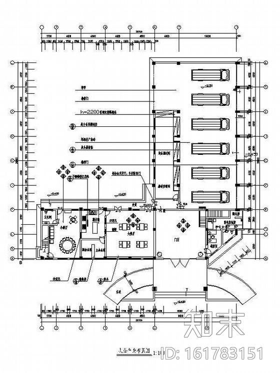 消防站办公大楼室内装饰施工图(装饰.水.电)施工图下载【ID:161783151】