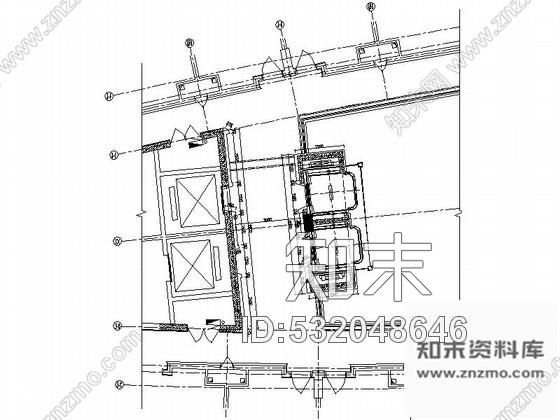 施工图苏州知名连锁假日酒店电梯厅装修图含施工实景施工图下载【ID:532048646】