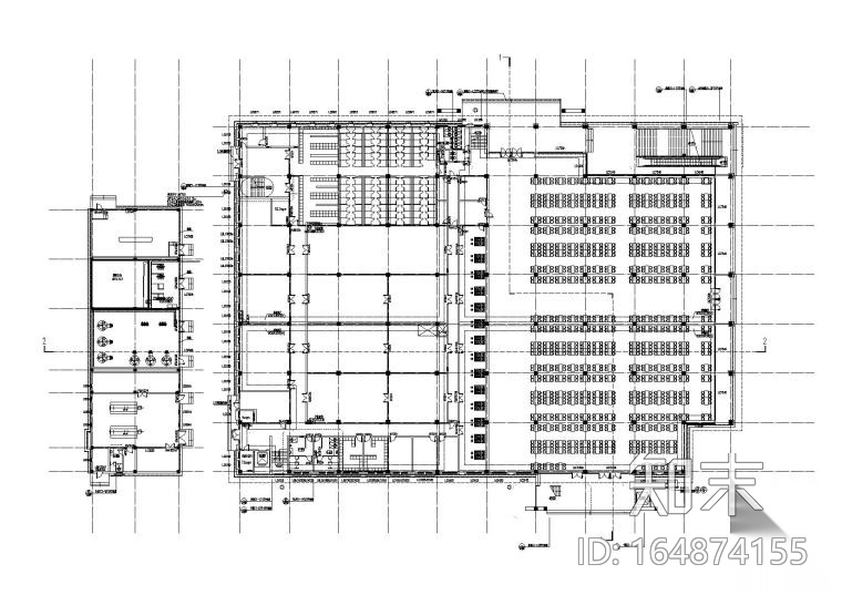 一键下载_10套食堂设计建筑施工图施工图下载【ID:164874155】