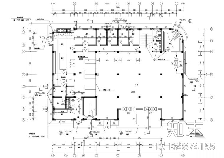 一键下载_10套食堂设计建筑施工图施工图下载【ID:164874155】