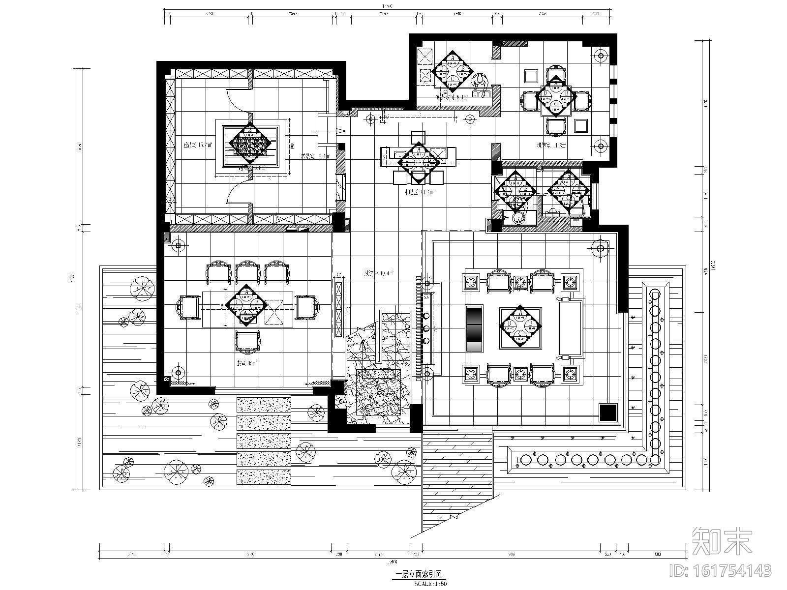 [福建]品川-莆田新日度假酒店丨公区+客房CAD施工图cad施工图下载【ID:161754143】