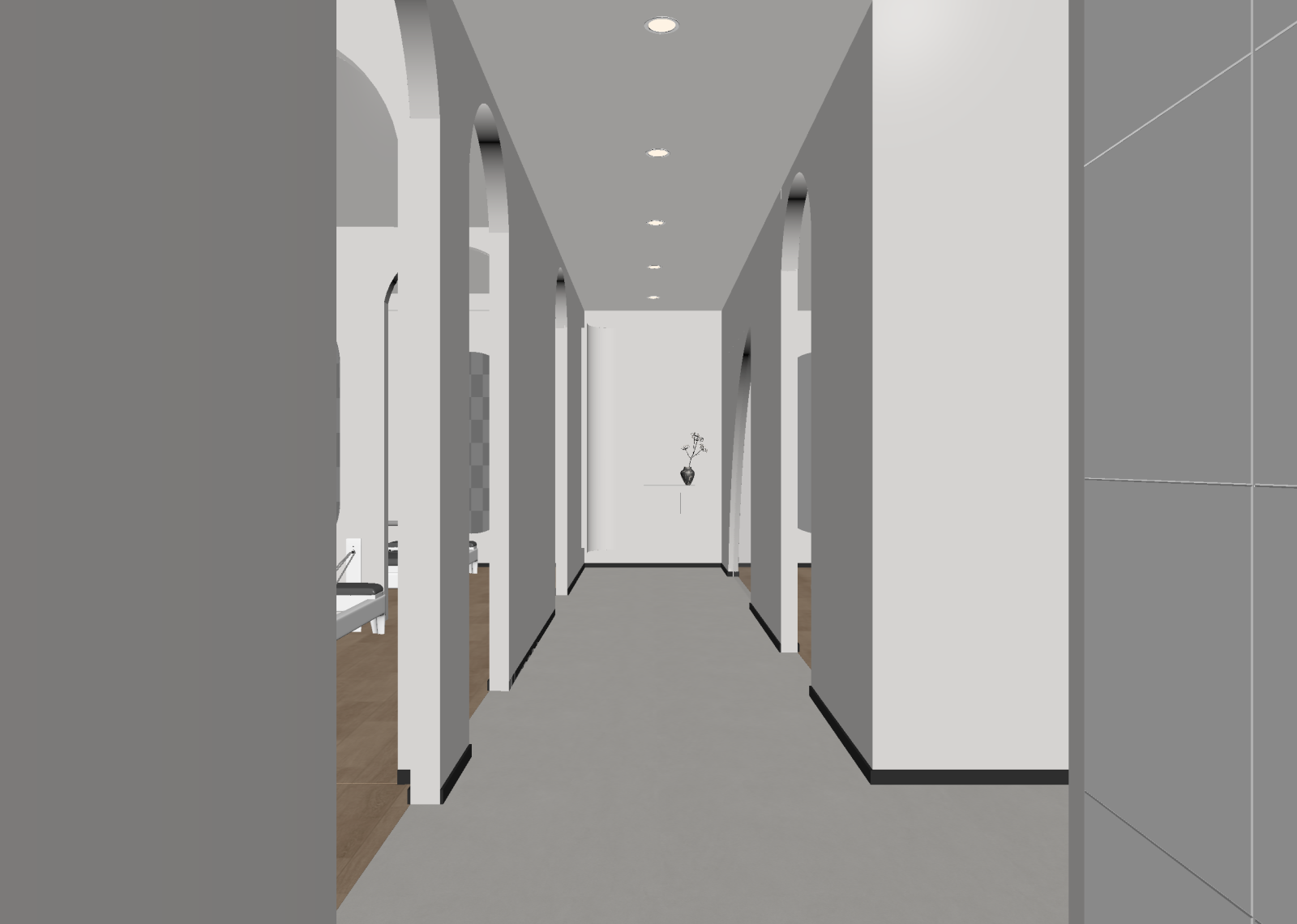 极简玄关3D模型下载【ID:1215069355】