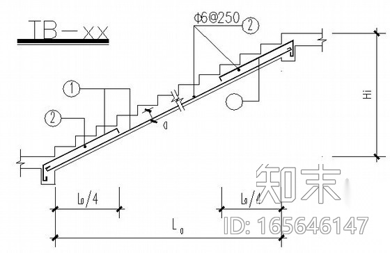板式楼梯构件通用配筋表大全施工图下载【ID:165646147】