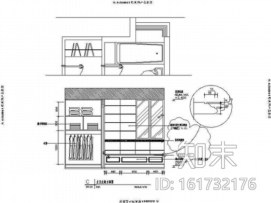 法式住宅四居样板房装修图纸施工图下载【ID:161732176】