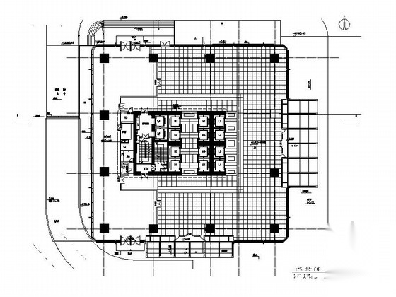 [深圳]超高层核心筒结构商业综合体建筑施工图cad施工图下载【ID:165606175】