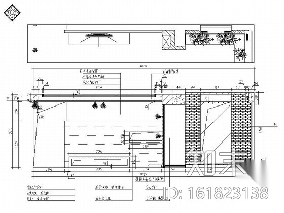 [陕西]高档住宅区现代风格三居室室内装修施工图（含效果...cad施工图下载【ID:161823138】