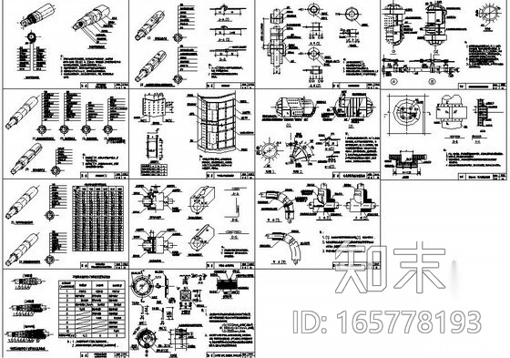 暖通施工节点标准图集cad施工图下载【ID:165778193】