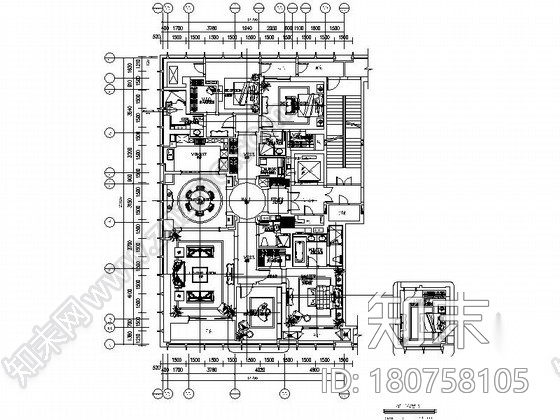 [山东]精装新古典豪华样板间装修施工图(含实景)cad施工图下载【ID:180758105】