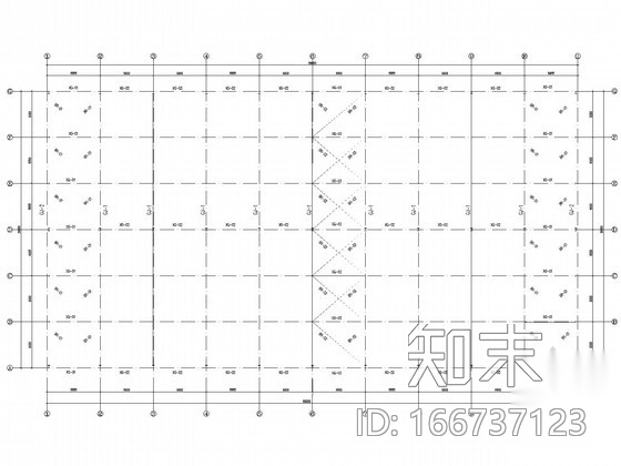 带女儿墙36米门式刚架厂房结构施工图施工图下载【ID:166737123】