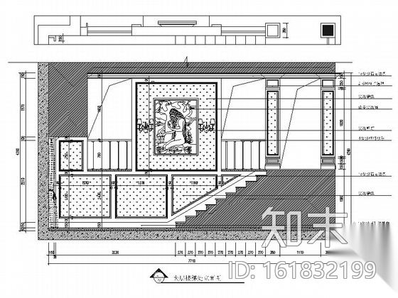 [江苏]法式古典奢华温馨简约独栋别墅室内装修施工图（...施工图下载【ID:161832199】