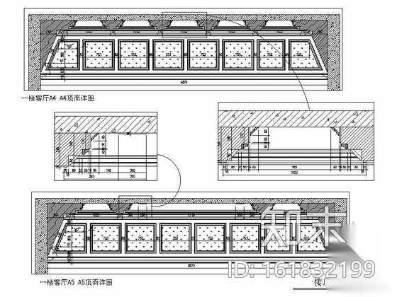 [江苏]法式古典奢华温馨简约独栋别墅室内装修施工图（...施工图下载【ID:161832199】