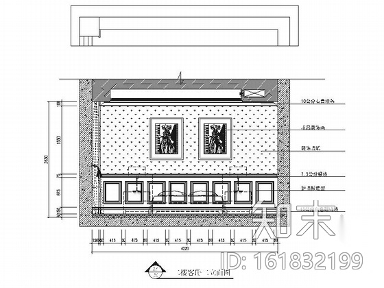 [江苏]法式古典奢华温馨简约独栋别墅室内装修施工图（...施工图下载【ID:161832199】