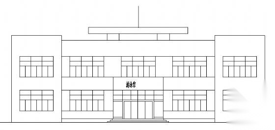 某二层游泳馆建筑方案图cad施工图下载【ID:151678161】