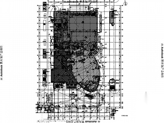 [黑龙江]四十一层玻璃幕墙国际商业综合体建筑施工图（1...施工图下载【ID:167029138】