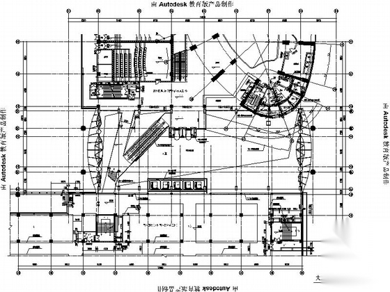 [黑龙江]四十一层玻璃幕墙国际商业综合体建筑施工图（1...施工图下载【ID:167029138】