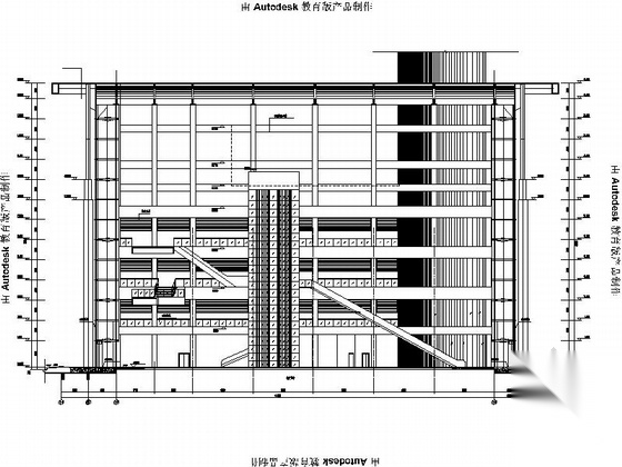 [黑龙江]四十一层玻璃幕墙国际商业综合体建筑施工图（1...施工图下载【ID:167029138】